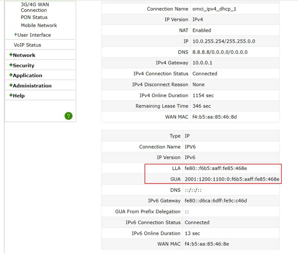 F680 IPv6