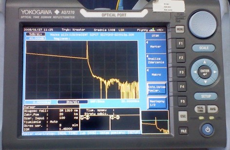 OTDR and IL measurements